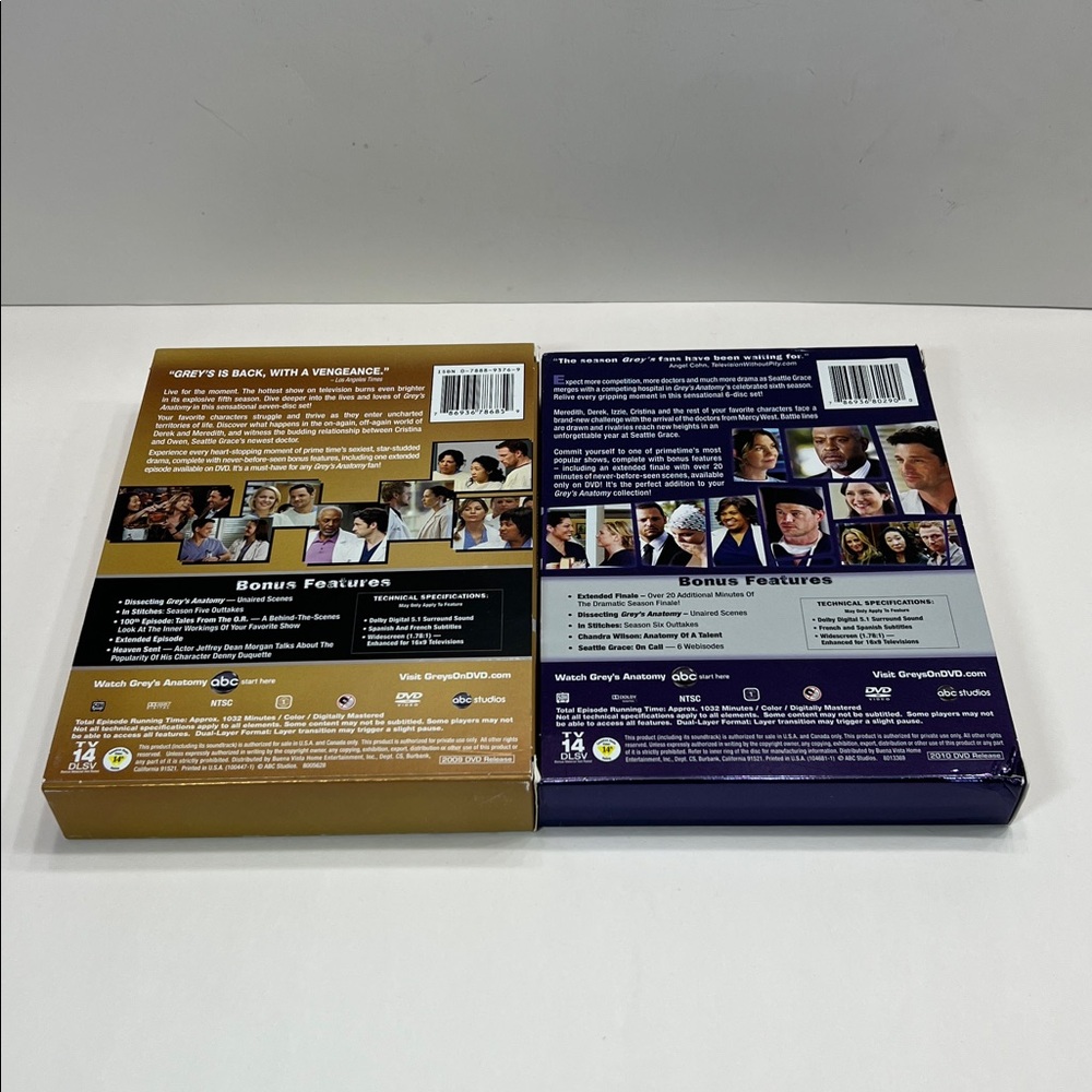 Grey's Anatomy DVD Box Set Collection - Picture 7 of 12